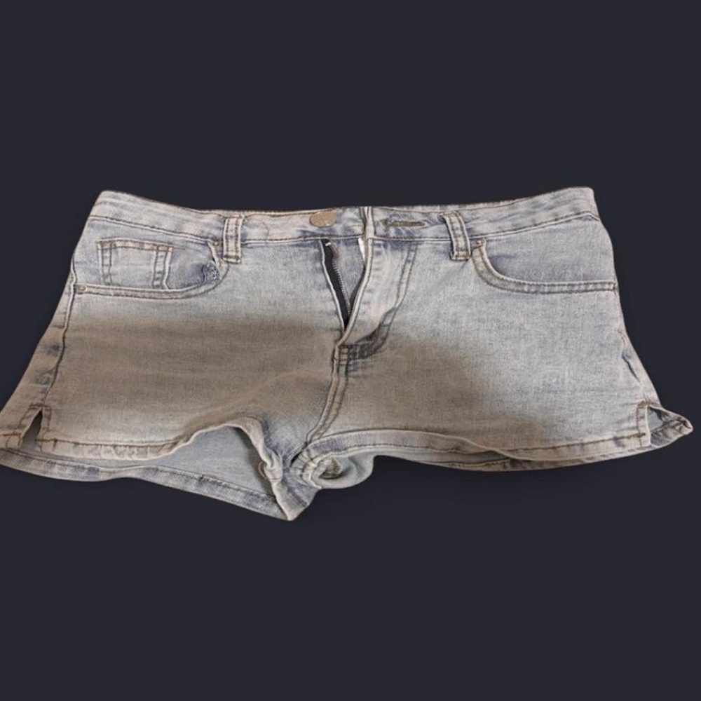 Women's Light Blue Denim Shorts